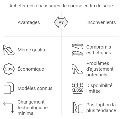 Avantages et inconvenients des chaussures en promo