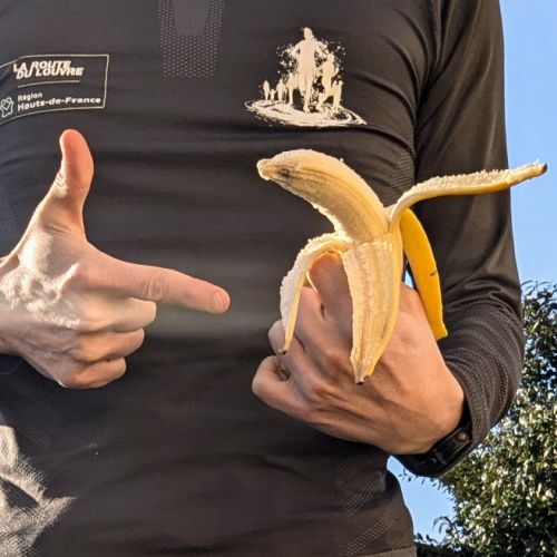 consommer des bananes pour la course  pied