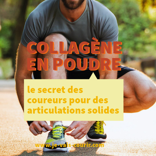 Poudre collagene apport running