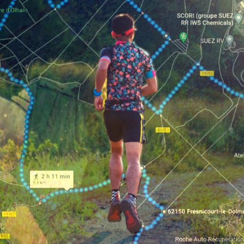 Comment cr�er un parcours de course � pied avec Google Maps