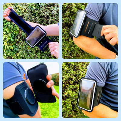 Brassards et ceintures smartphones de running