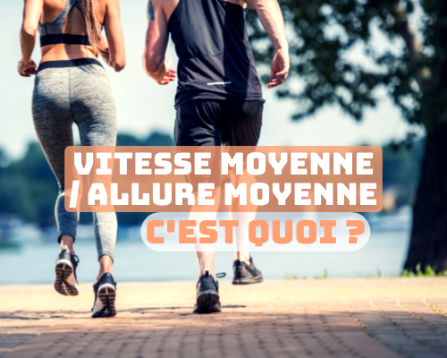 vitesse moyenne allure moyenne pour dbutant