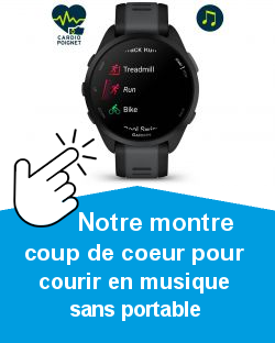       Notre montre coup de coeur pour courir en musique sans portable