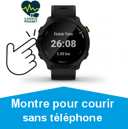 Montre pour courir sans tlphone